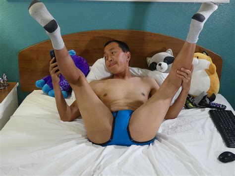 Hot Asian Gay Showing Off His Tight Butt Wearing Shorts And 35 Pics