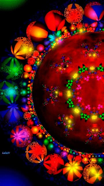 Animated fractal art 1