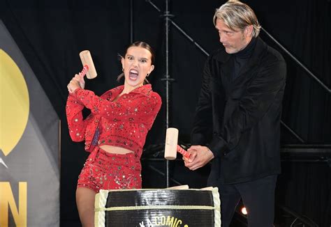 Millie Bobby Brown S Hot Pants At Osaka Comic Con PS UK Fashion