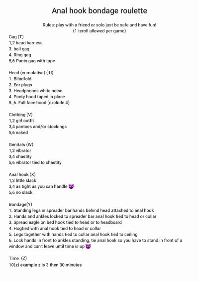 Anal Fap Roulette
