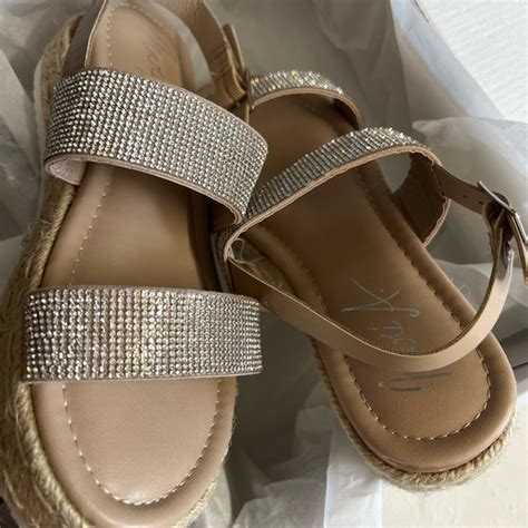 Mari A Shoes Nib Mari A Tamara Nude Sandals Size 85 Espadrille