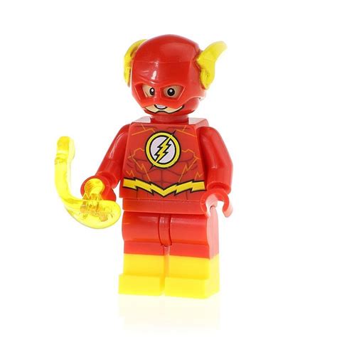 Minifigure The Flash Dc Comics Super Heroes Building Lego Blocks Toys