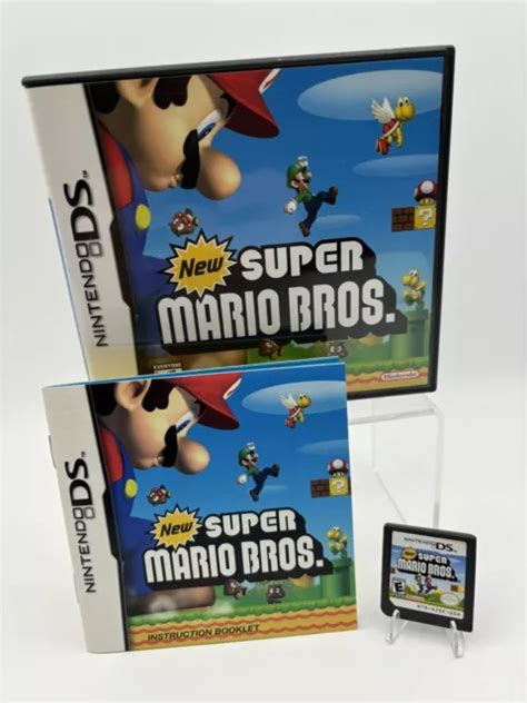 New Super Mario Bros Nintendo Ds 2006 Authentic Cib And Tested £