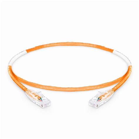 Panduit 2FT Cat6 Snagless Unshielded (UTP) Pure Bare Copper Patch Cable 550MHz — Aqua (Single) (UTPSP-C6-UTP-2FT-AQ-1PK)