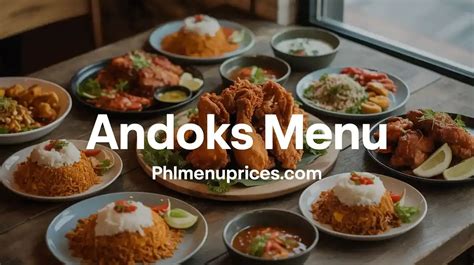 andoks menu philippines update prices