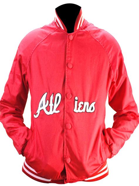 Atliens Satin Red Jacket