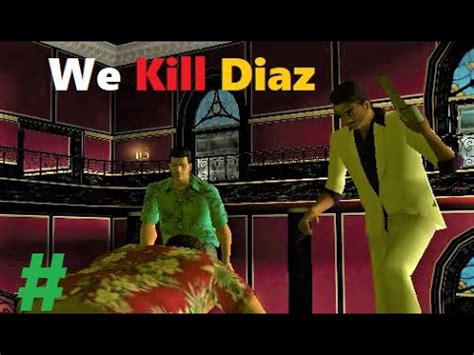 Killing Diaz With Lance In Gta Vice City Mission 20 Rub Out Gta Vice