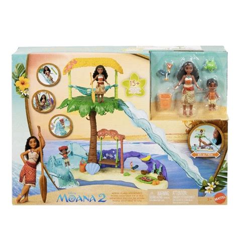 Brinquedo Moana 2 - Moana 2 Conjunto de Brinquedo Oceano - Mattel
