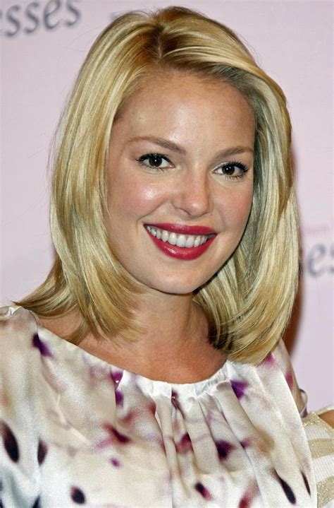 Katherine Heigl Katherine Heigl Buttery Blonde Hair Cuts