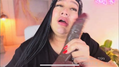 Latina Sucks Bbc Dildo