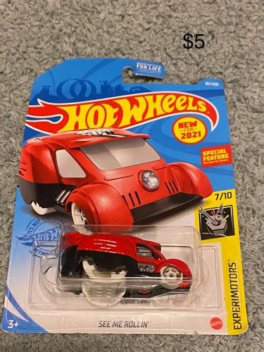 HOT WHEELS EXPERIMOTORS SERIES SEE ME ROLLIN IN RED EBay