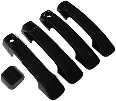 Amazon Newyall Set Of Black Front Rear Left Right Exterior Door