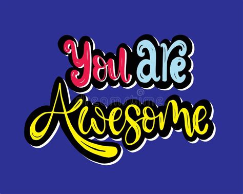 You Are Awesome Clip Art