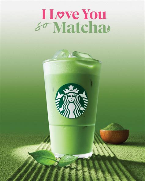 Starbucks - 💚 LOVE AT FIRST SIP - I LOVE YOU SO MATCHA 💚 Có những