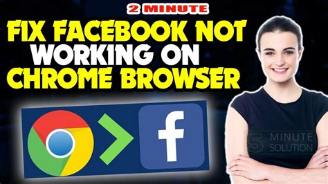 How To Fix Facebook Not Working On Chrome Browser Youtube