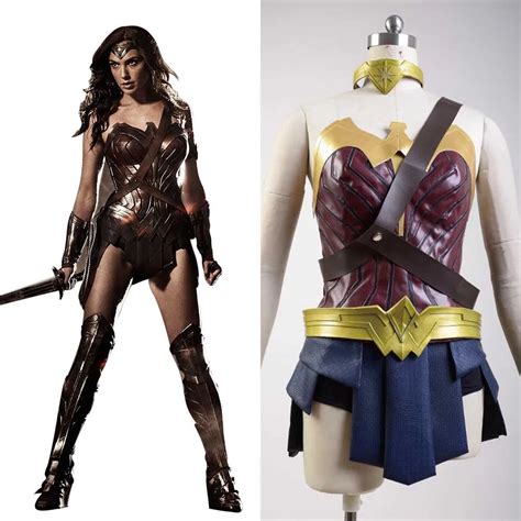 Batman V Superman Dawn Of Justice Wonder Woman Cosplay Costume Full Set