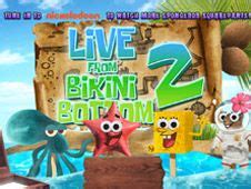 Spongebob Live From Bikini Bottom Spongebob Games
