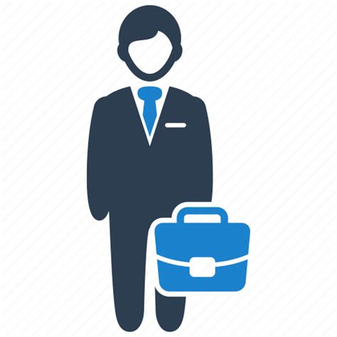 Briefcase Business Businessman Icon