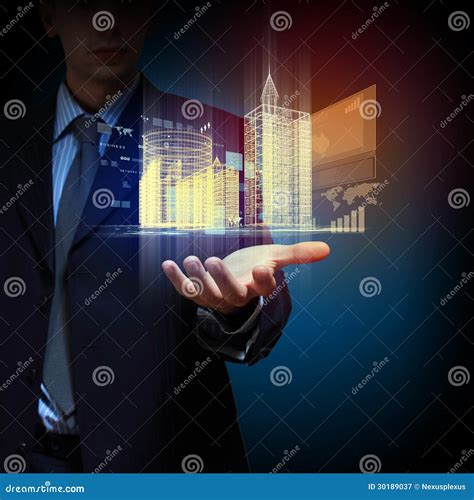 Engineering Automation Building Design Stock Image - Image of block