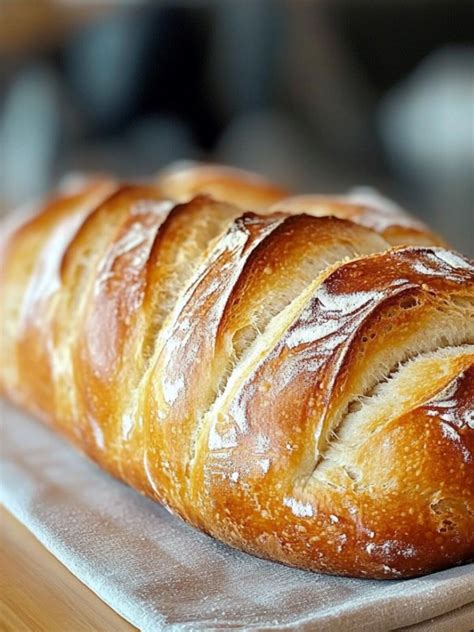 Traditional German Rustic Bread Loaf: A Warm Memory in Every Slice