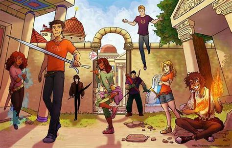 Percy Jackson And The Heroes Of The Olympus Fanart Creds Unknown