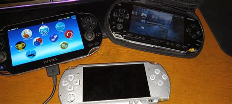 All 3 of my hand held consoles I love them : r/PSP