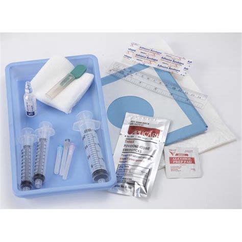 ct biopsy tray healthcare supply pros