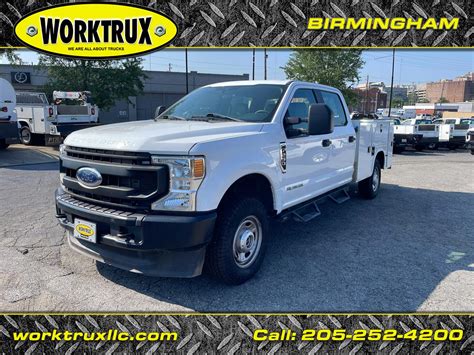 Used 2021 Ford F 250 Sd Xl Crew Cab 4wd Srw Service Body Truck For Sale In Birmingham Al 35233