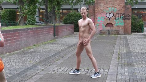 Blond Guy Posing Naked In Berlin ThisVid