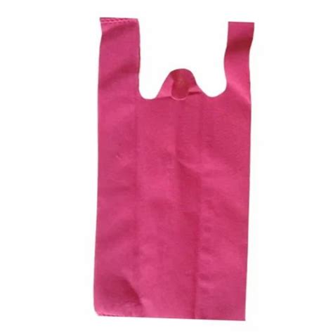 Pink Non Woven W Cut Bag At ₹ 50 Kg W Cut Bag In Himatnagar Id