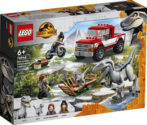 76946 LEGO Jurassic World Blue & Beta Velociraptor Capture (181 Pieces)