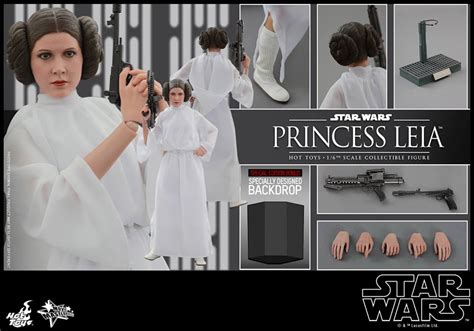New Hot Toys Princess Leia Collectible Figure The Mary Sue