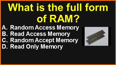 Ram Full Form What Is The Full Form Of Ram