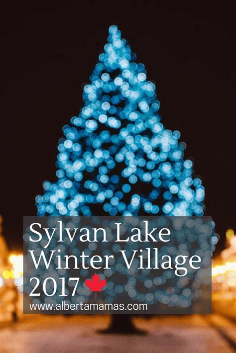 Check out the first Sylvan Lake Winter Village this holiday season