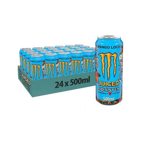 [CASE] MONSTER Mango Loco Energy Drink Can 500ml x 24