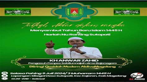 Live Pengajian Akbar Kh Anwar Zahid Live Lapangan Sibengal Sutopati