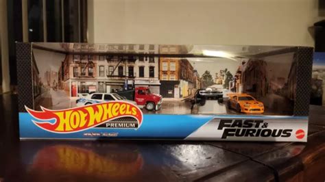 HOT WHEELS Premium FAST FURIOUS DIORAMA BOX SET Charger Supra Jetta PicClick CA