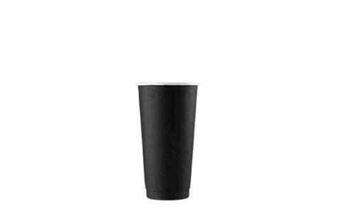 Buy Now This Element Oz PE Lined Double Wall Paper Hot Cup Black
