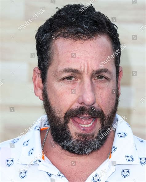 American Comedian Adam Sandler Arrives Los Editorial Stock Photo ...