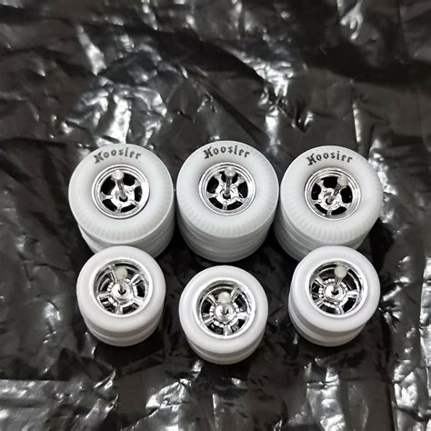 HOT WHEELS SHORT AXLE WHEELS WHITE RUBBER WHEELS TIRES 3 SETS 1 64 SIZE 10 13 EBay