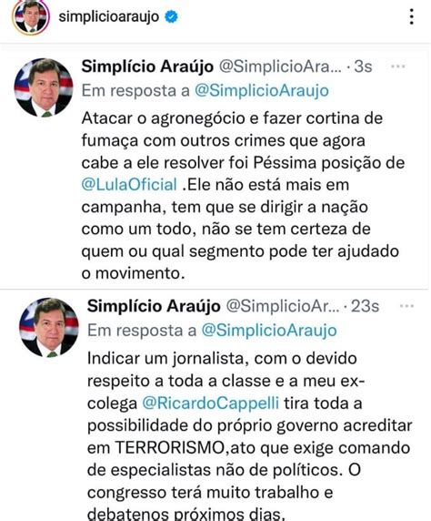 Simpl Cio Questiona Indica O De Aliado De Dino Como Interventor No Df