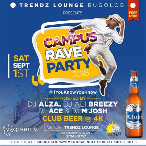 Hot Campus Babes For Rave Party At Trendz Lounge Showbizuganda