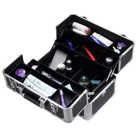 beauty cosmetic case aluminum   case professional buy makeup