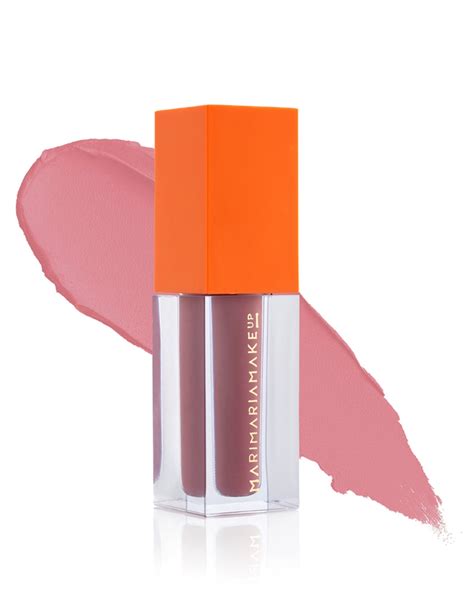 Riachuelo Kit de batom líquido e lápis de boca lip mix Rose Nude rosa
