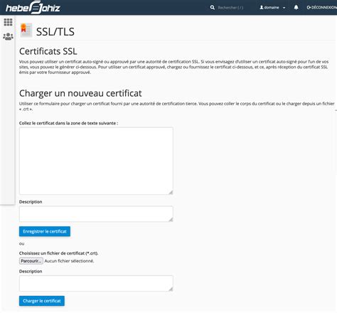 Comment Installer Un Certificat Ssl Sur Cpanel Heberjahiz