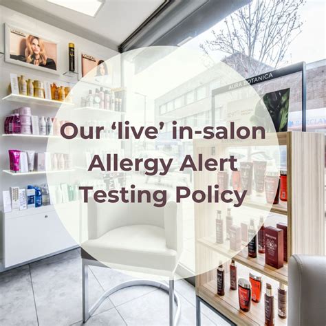 ‘live In Salon Allergy Alert Testing The Vanilla Room