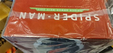 HOT TOYS MARVEL SPIDER MAN SPIDER MAN ARMOR MK IV SUIT MISB BEFORE 14 5K NOW 10K LAST