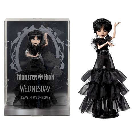 Monster High Wandinha - Boneca Monster High Wandinha Addams - Rave'N Dance Wednesday - Mattel ...