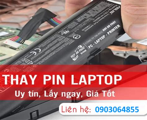 Dịch vụ Thay pin laptop Sony Vaio TPHCM Chính hãng lấy ngay