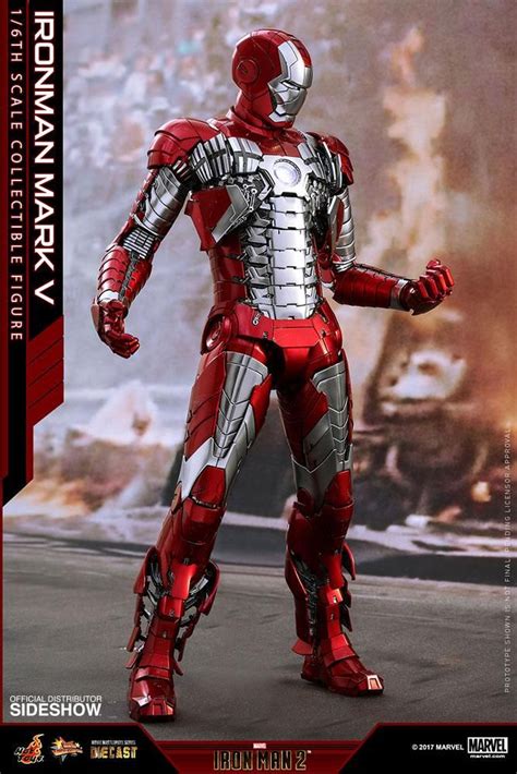 Hot Toys Movie Masterpiece Series Iron Man Mark V Reissue Iron